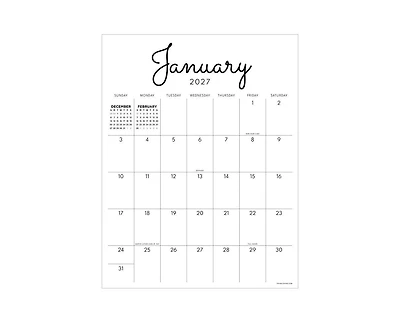 Tf Publishing Paper Goods 2027 Large Art Poster Wall Calendar