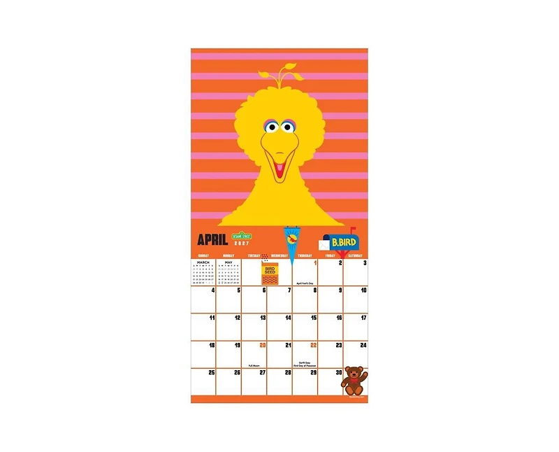 Tf Publishing Paper Goods 2027 Sesame Street Mini Calendar