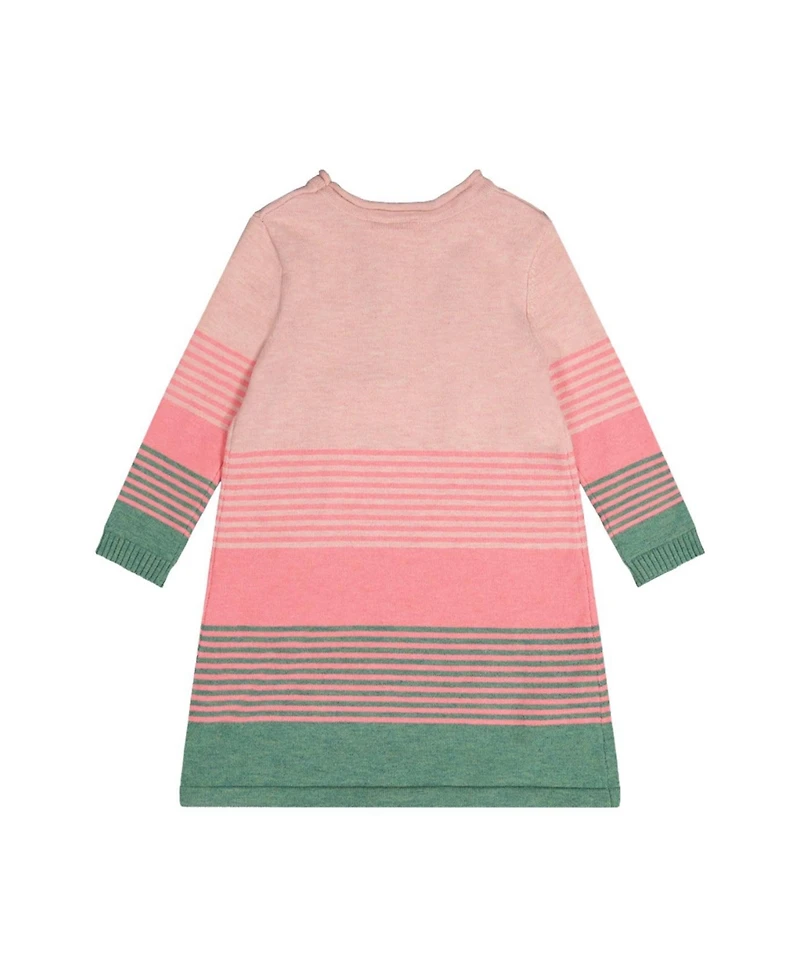 Deux par Baby Girl (12M–24M) Knitted Stripe Dress