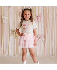 Sweet Wink Little Girls 5-8 Western Girlie Short Sleeve T-Shirt
