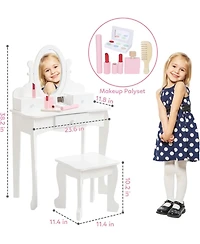gaomon Girls Makeup Vanity Set
