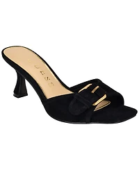 Guess Women's Dista Buckle Kitten Heel Sandals