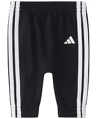 adidas Baby Boys' Long-Sleeve Bodysuit and Pants, 2-Piece Set