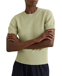 Reiss Women's Anita Wool Crewneck Sweatshirt