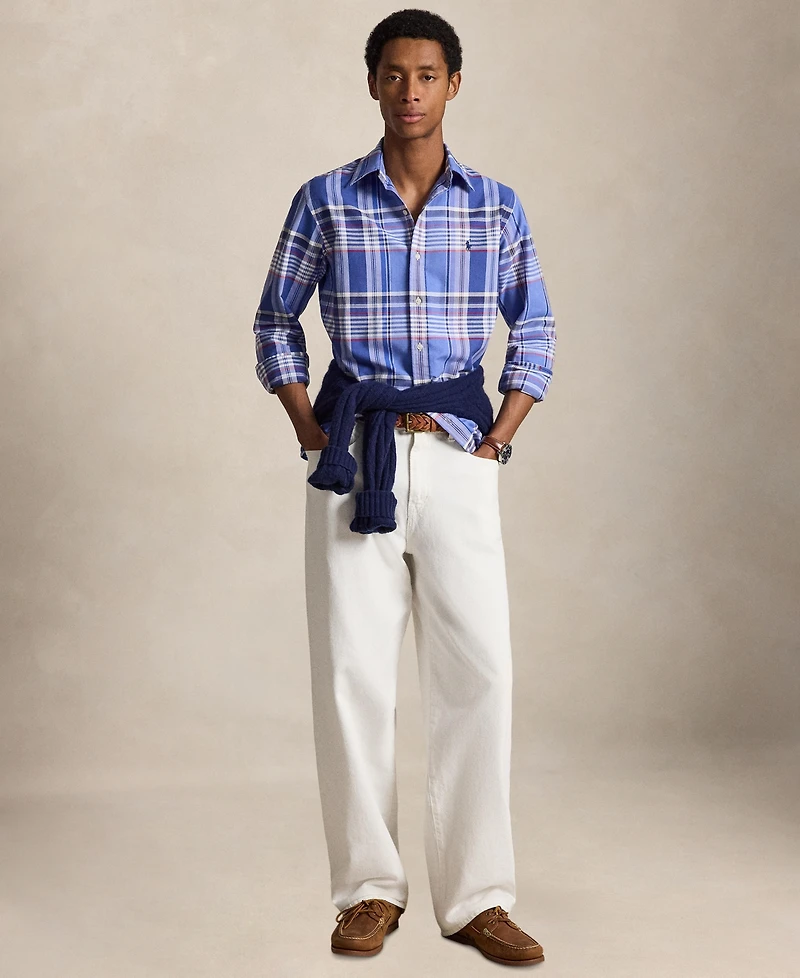 Polo Ralph Lauren Men's The Iconic Rumple Texture Shirt