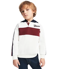 Tommy Hilfiger Toddler Boys' 2T-5T Hoodie and Denim Pants, 2-Piece Set