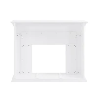 Augusta Home Torlington Marble Tiled Touch Screen Electric Fireplace