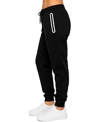 Blue Ice Women's Loose-Fit Fleece-Lined Jogger With Heat Seal Zipper Side Pockets