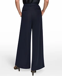 Donna Karan New York Women's Pleated Zip-Fly Pants