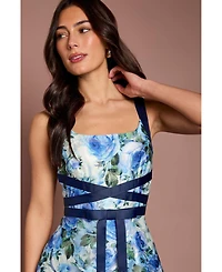 Coast Women's Floral Jacquard Midi Dress