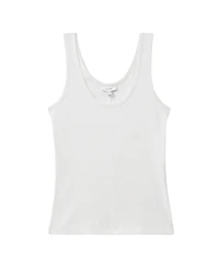 Reiss Women's Violet Scoop Neck Rib Vest