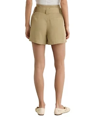 Reiss Women's Lana Fluid Belted Shorts