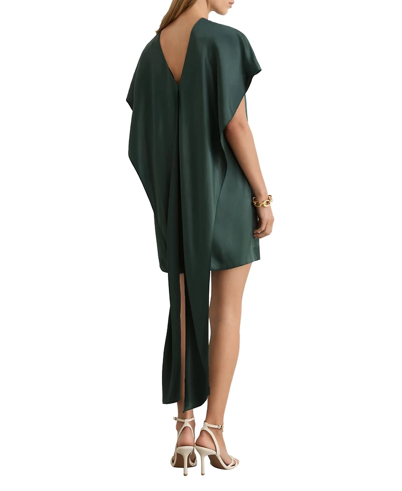Reiss Women's Alice Cape Detail Mini Dress