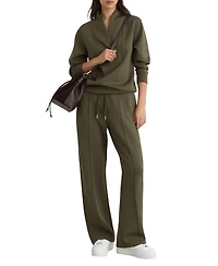 Reiss Women's Annabel Shawl Neck Sweatshirt