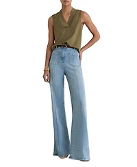 Reiss Women's Miley V Neck Vest