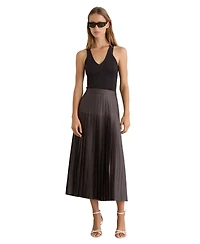 Reiss Women's Savannah Pleat Midi Skirts