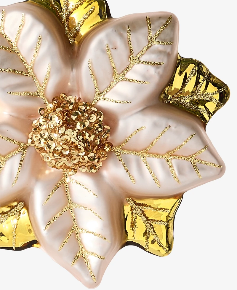 Holiday Lane Enchanted Forest Flower Ornament, Macy's Exclusive