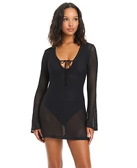 Bar Iii Women's Sunkissed Babe A-Line Swim Cover-Up Dress, Macy's Exclusive