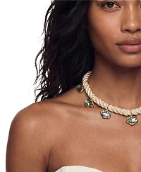 Ettika Abalone Luxe Choker Necklace