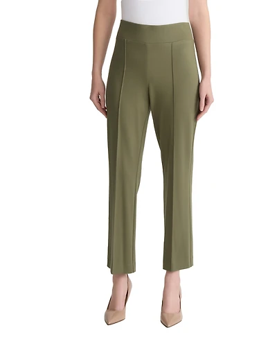 Jones New York Petite Pintuck Pull-On Trousers