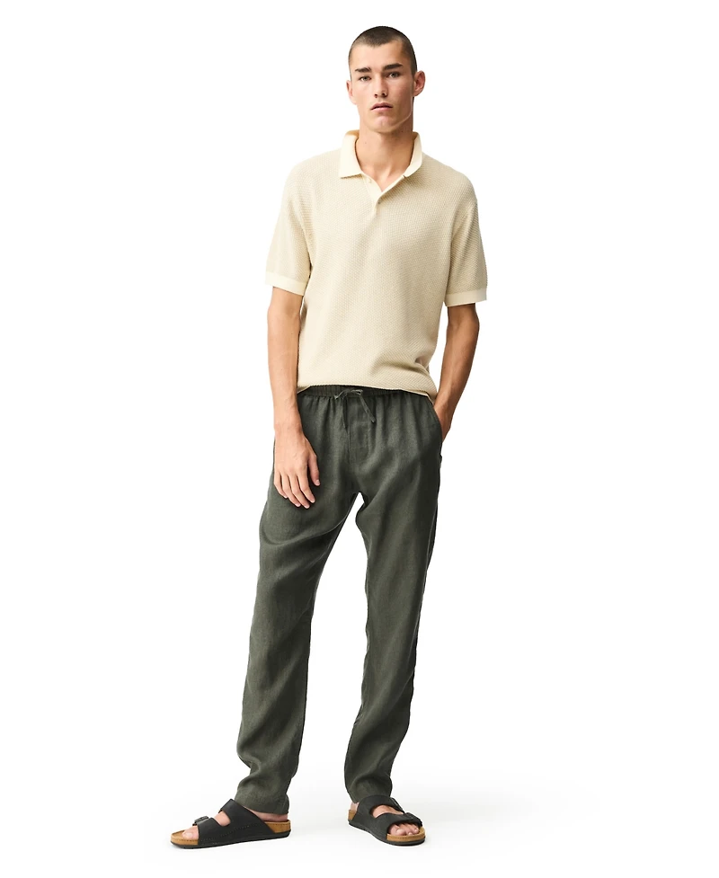Rodd Gunn Men's Linen Resort Pant