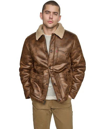 Levi's Men's Shearling Classic-Fit Ranch Jacket