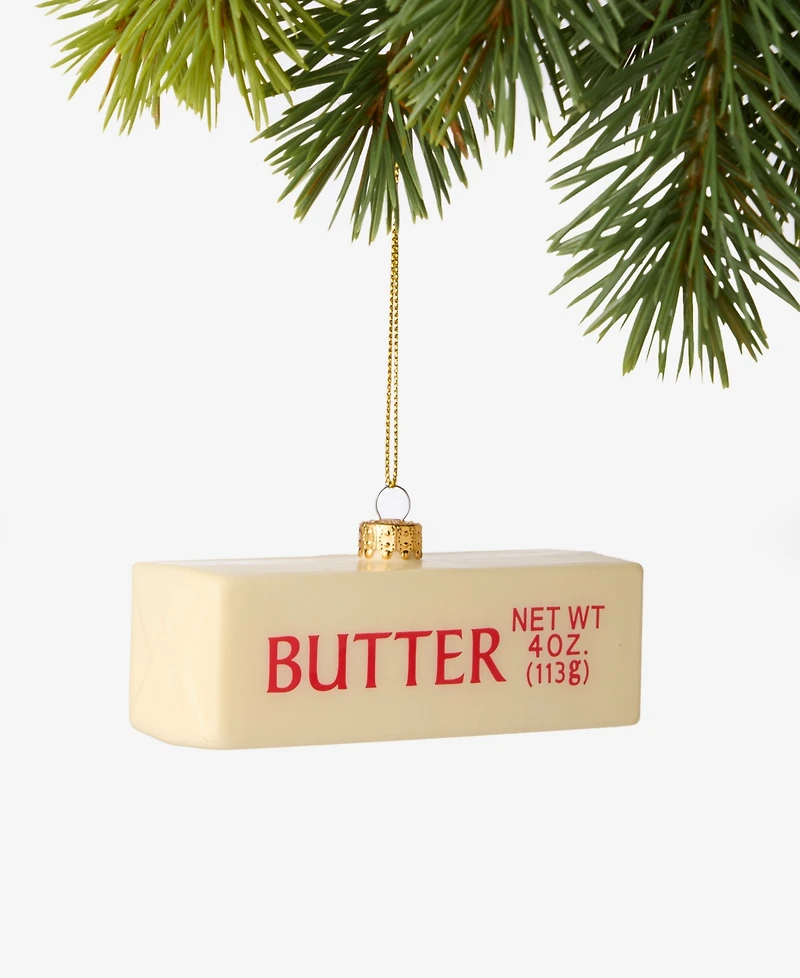 Holiday Lane Foodie & Spirits Butter Ornament, Macy's Exclusive