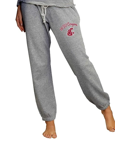 Concepts Sport Women's Gray Washington State Cougars Mainstream Knit Jogger Pants