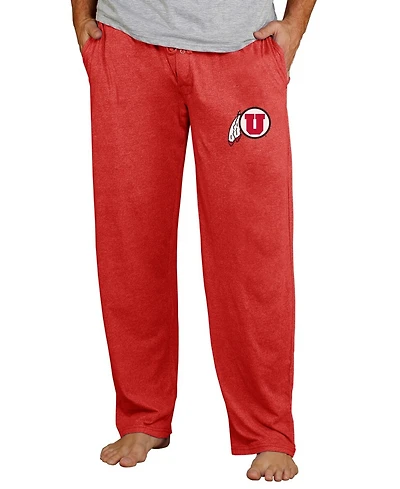 Concepts Sport Men's Red Utah Utes Quest Knit Pants