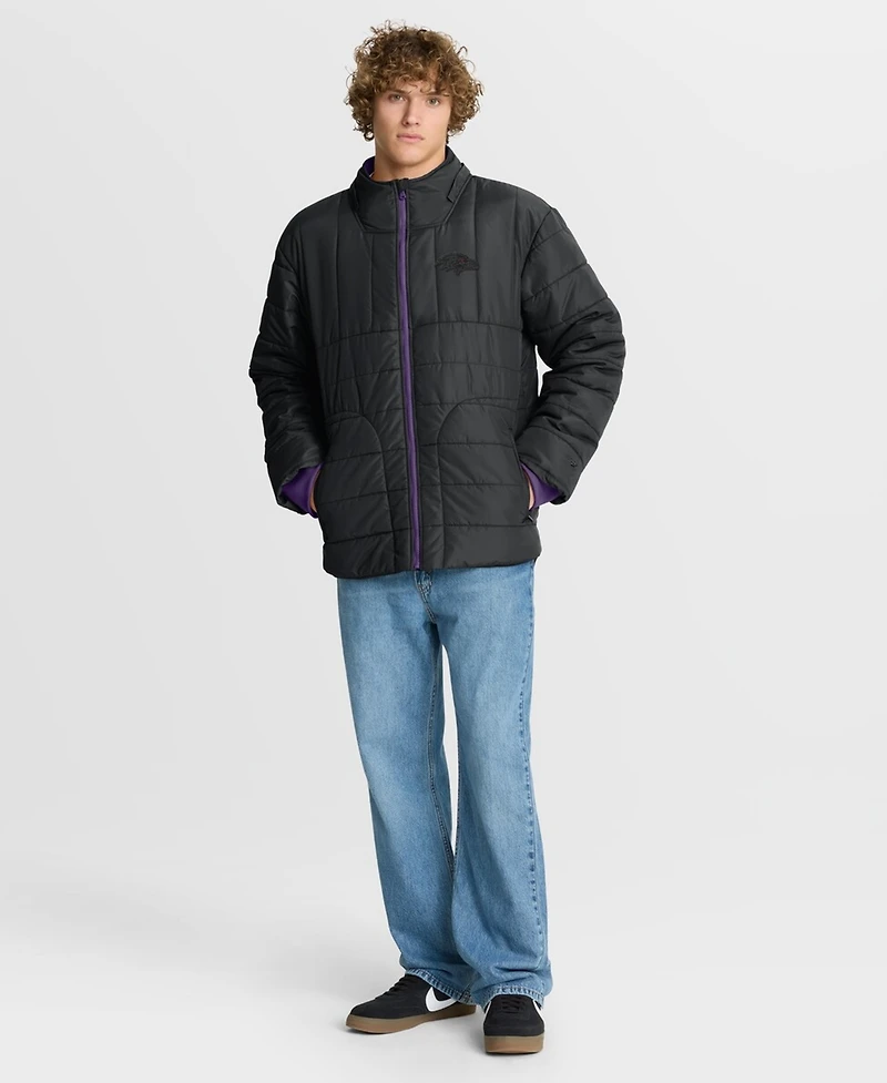 Fanatics Men's Black Baltimore Ravens Full-Zip Hooded Jacket