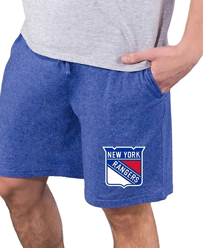 Concepts Sport Men's Royal New York Rangers Quest Knit Jam Shorts