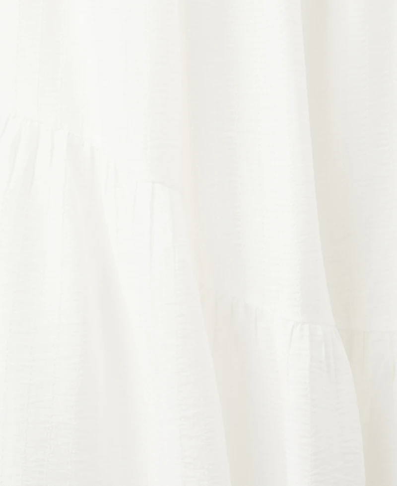 Mango Women's Ruffled A-Line Dress