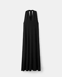 Mango Women's Back Detail Halter Dress