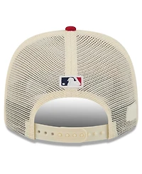 New Era Men's Cream/Red Boston Red Sox Usa 250 Fourth of July 9SEVENTY Adjustable Hat