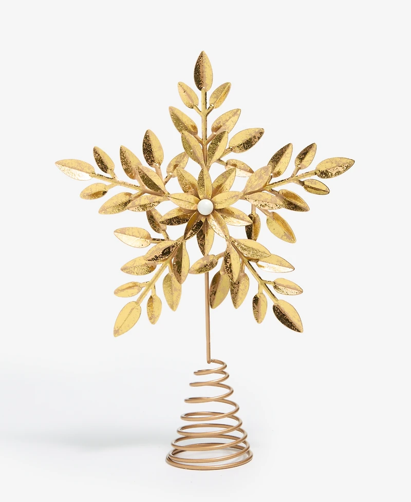 Holiday Lane Opulence Gold-Tone Iron Star Tree Topper, Macy's Exclusive