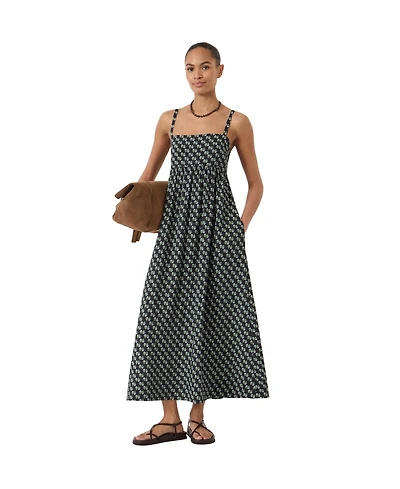 Hush Women's Nami Crinkle Gathered Maxi Dress