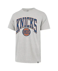 Profile Men's Grey New York Knicks Big & Tall Walk T-Shirt