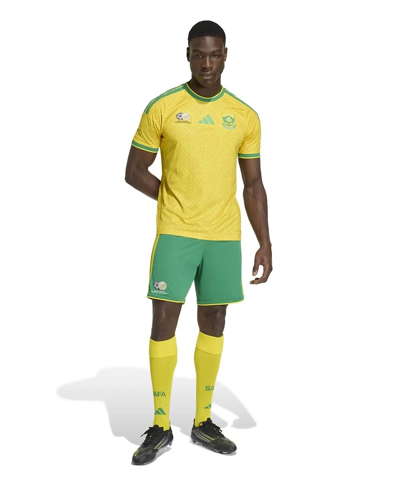 Adidas Men's Yellow South Africa National Team 2026 Home Replica Jersey