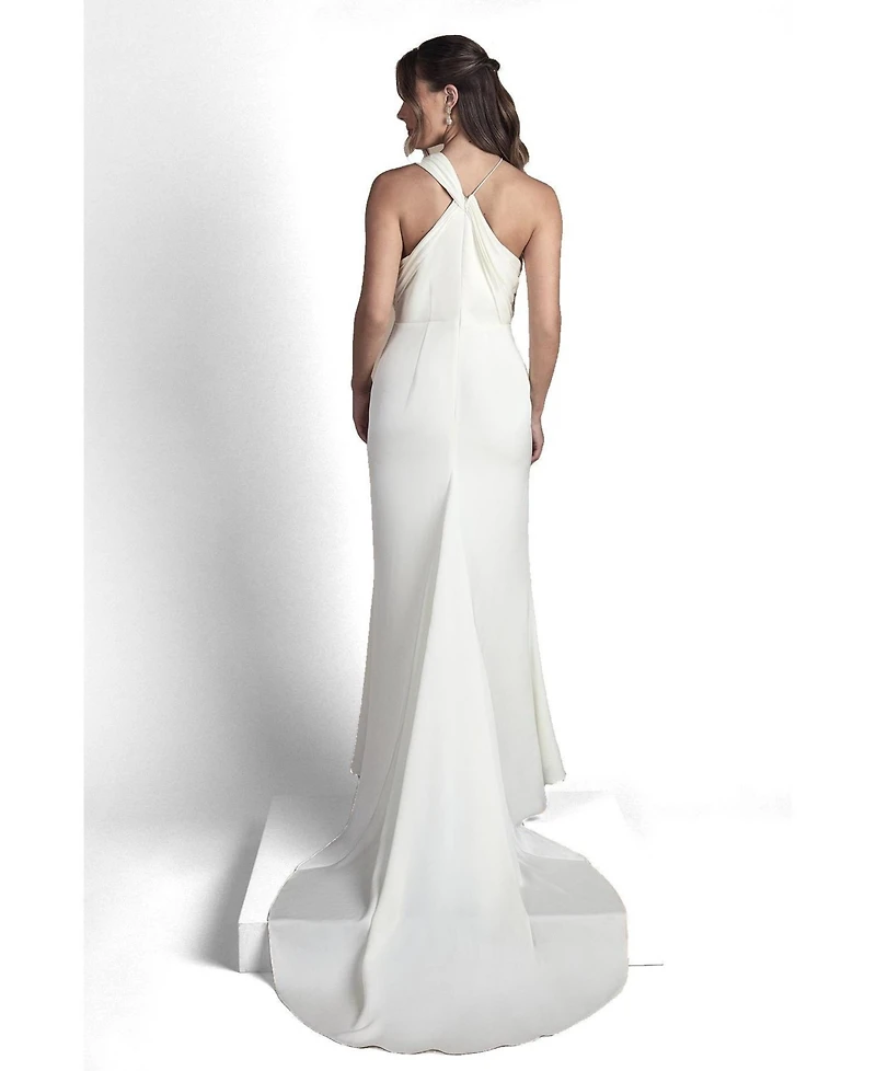 Coast Women's Satin Halter Neck Fishtail Dress