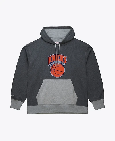 Mitchell & Ness Men's Charcoal New York Knicks Legacy Vintage Fleece Hoodie