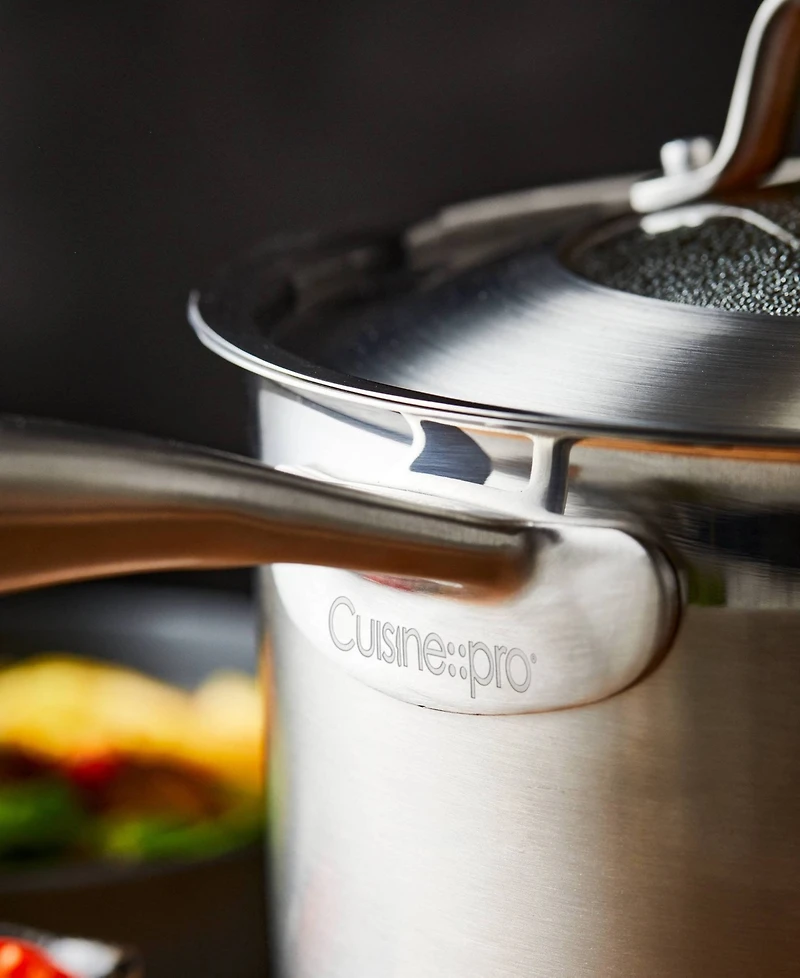 Cuisine::pro iD3 Stainless Steel 3.7-Quart Saucepan with Lid