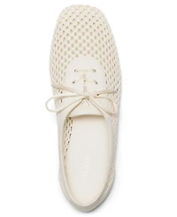 Vivaia Women's Carey Square-Toe Mesh Flats