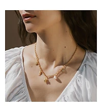 Satya Jewelry Blessings of the Sea Multi Charm Necklace