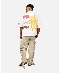Loiter Men's Scrap Book Button Up Shirt