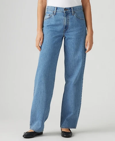 Levi's Premium Women's Mid-Rise Baggy Dad Jeans 32"