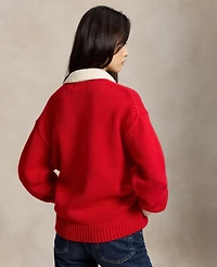 Polo Ralph Lauren Women's Big Pony Rugby Sweater