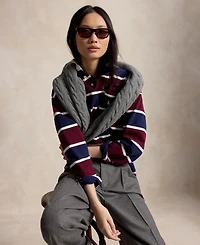 Polo Ralph Lauren Women's Oversized Cotton Rugby Shirt