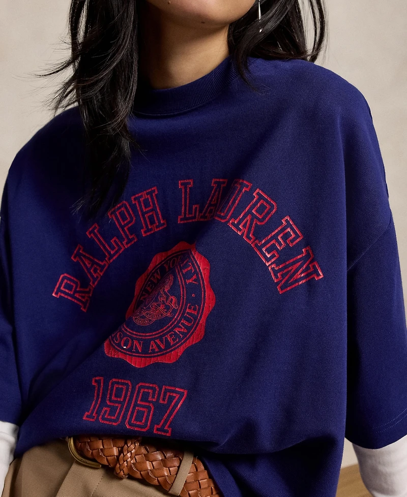 Polo Ralph Lauren Women's Oversized Cotton Jersey T-Shirt