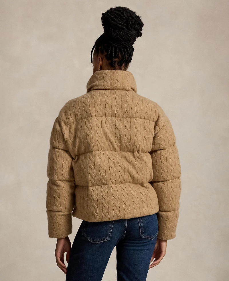 Polo Ralph Lauren Women's Mock Neck Puffer Jacket
