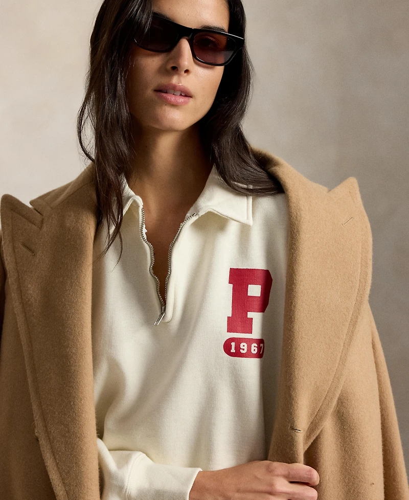 Polo Ralph Lauren Women's Varsity Quarter-Zip Sweatshirt